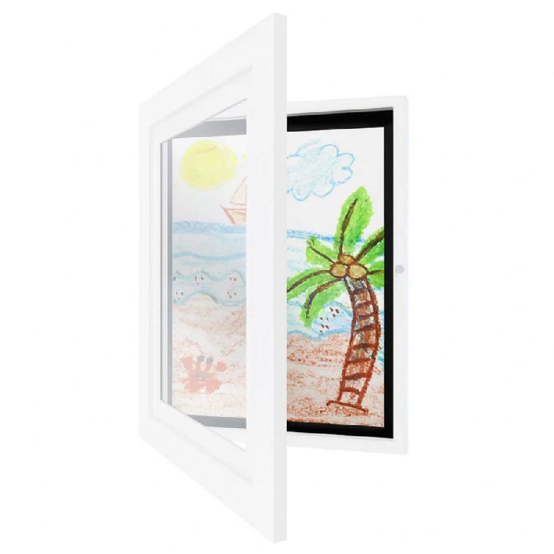 Kids' Drawing Storage Frame – Holds Up to 150 A4 Art Pages