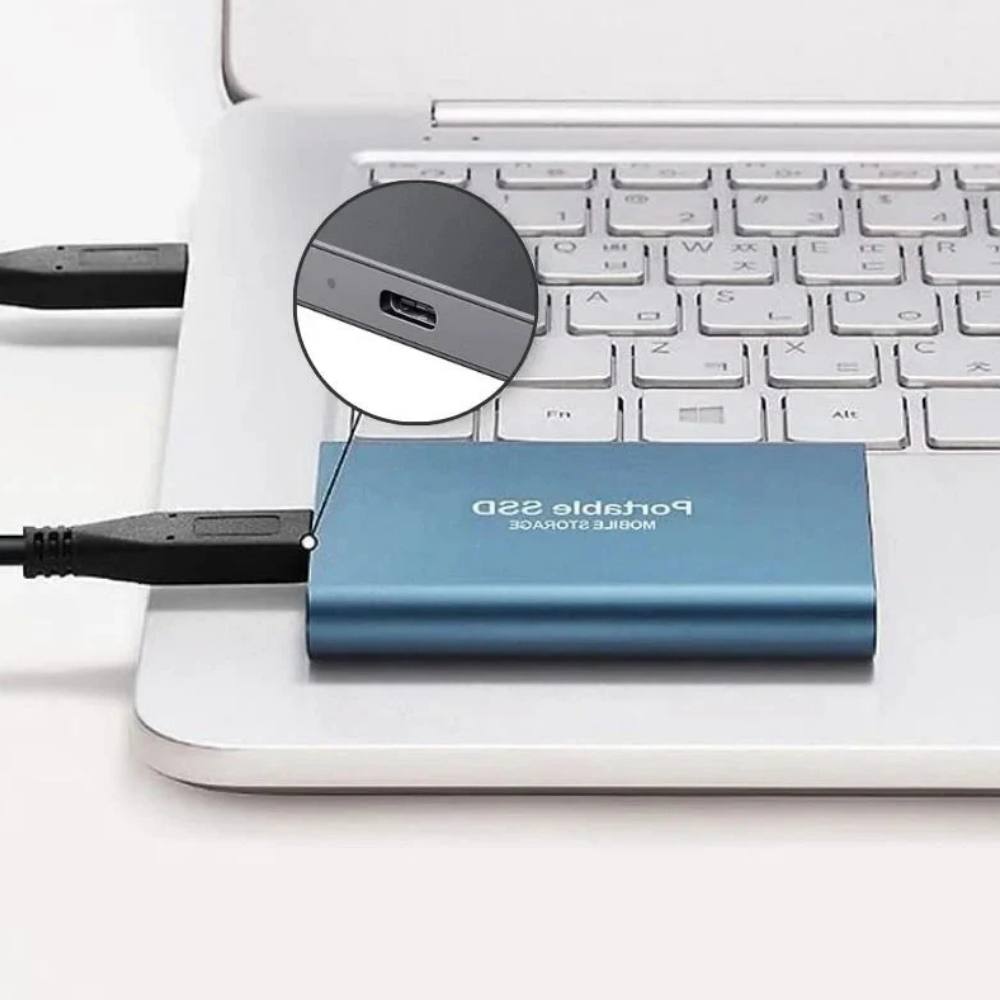 Portable SSD Storage, Fast External Solid State Drive with USB 3.2
