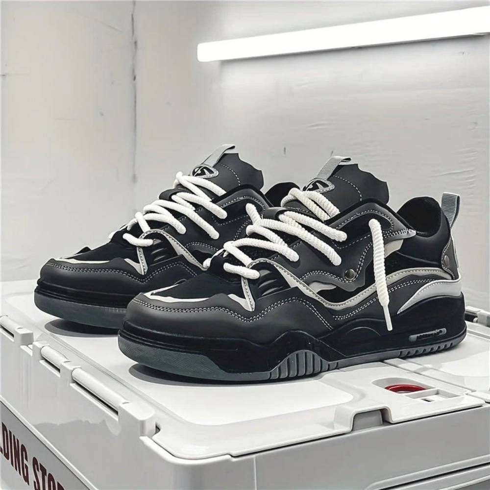Casual Sport Shoes for Men – Thick Sole Chunky Sneakers