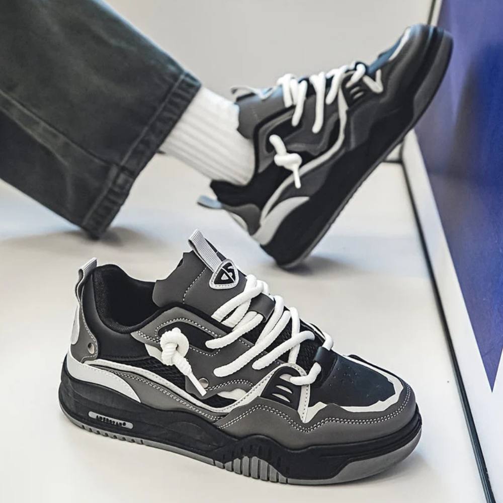 Casual Sport Shoes for Men – Thick Sole Chunky Sneakers