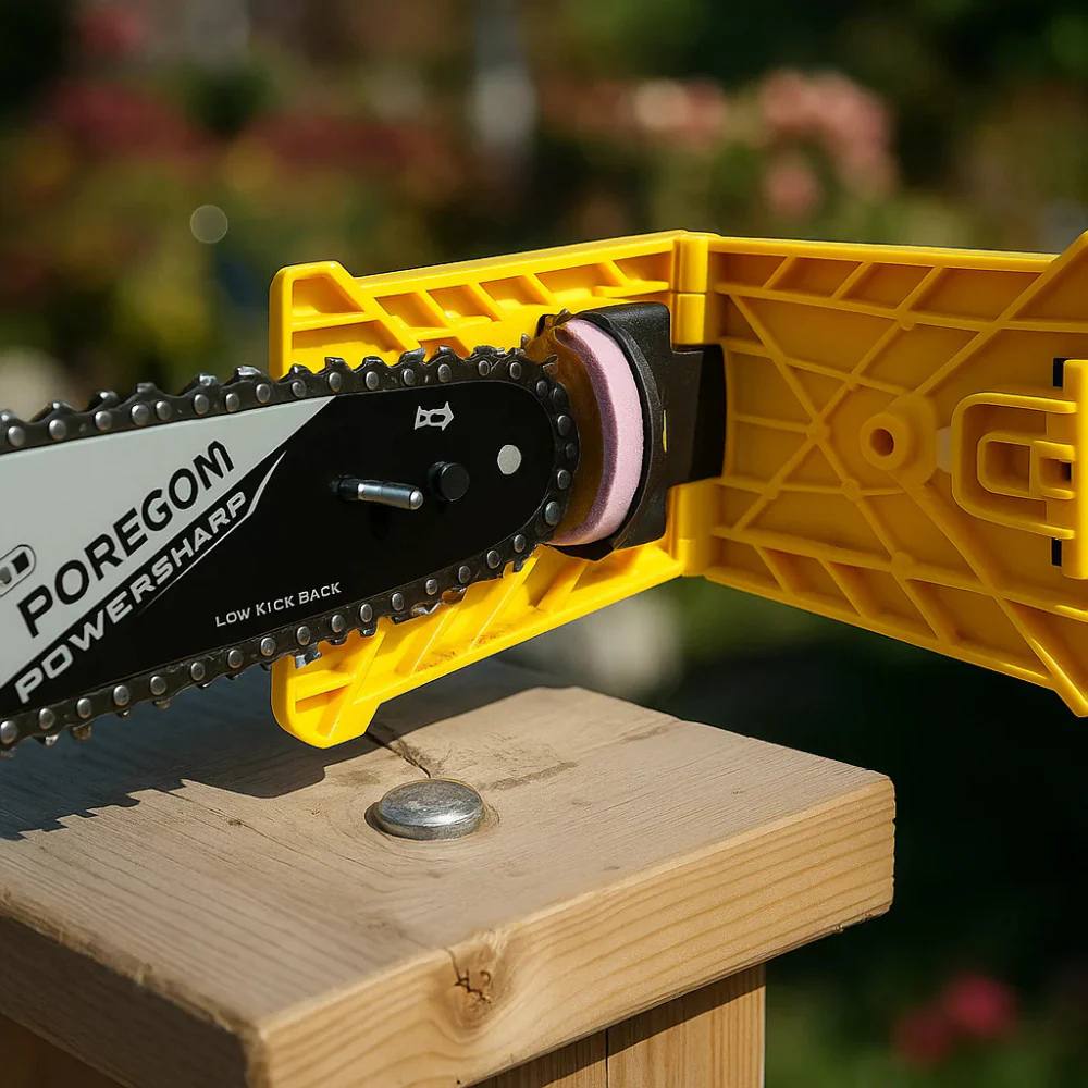 High-Speed Precision Chainsaw Sharpening Tool