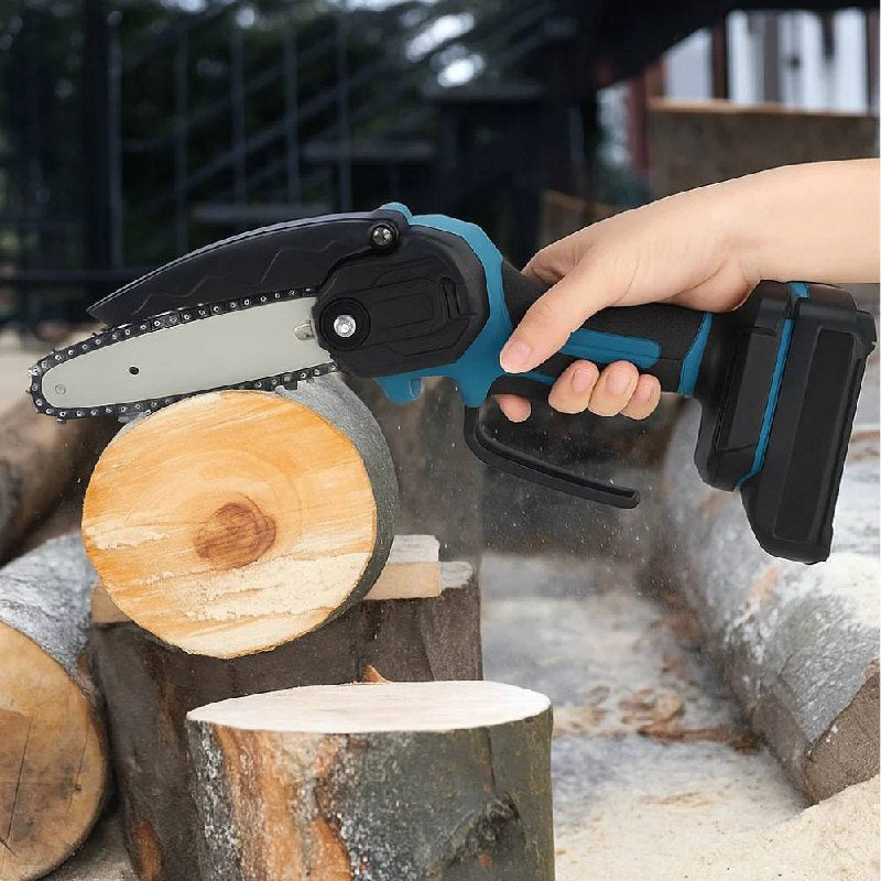 Portable Electric Chainsaw for Quick and Accurate Cutting
