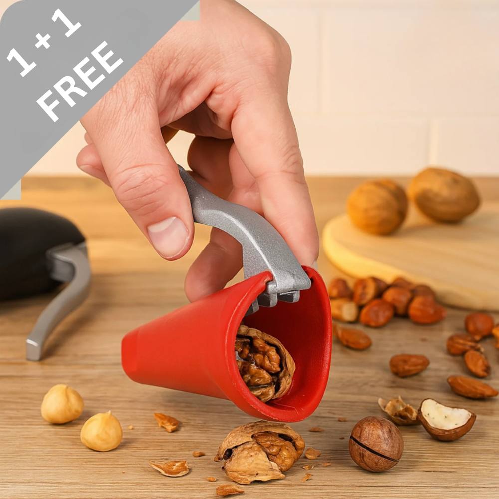 Nut Cracker with EasyGrip Lever – Simple Nut Opening Tool