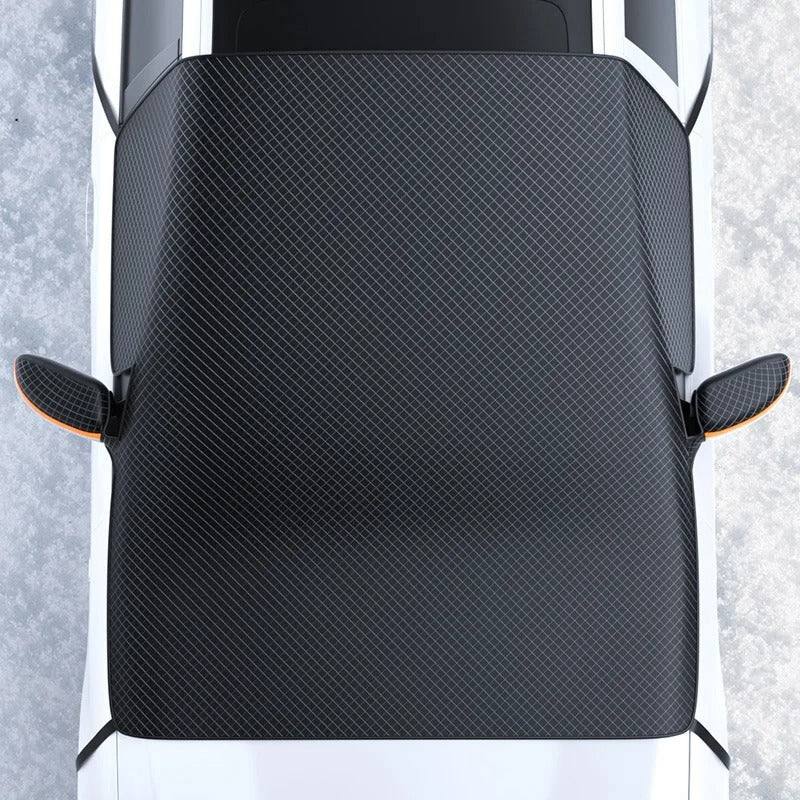 Snow and Ice Windshield Cover with Magnetic Fasteners