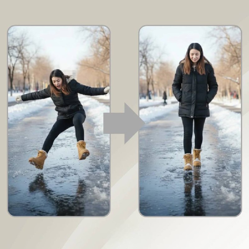 Ice Traction Spikes for Secure Winter Walking