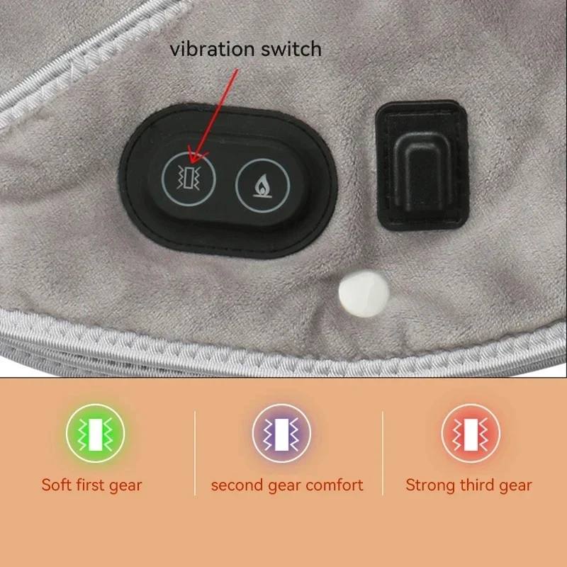 Neck and Shoulder Heating Wrap with 3 Temperature Settings and Timer