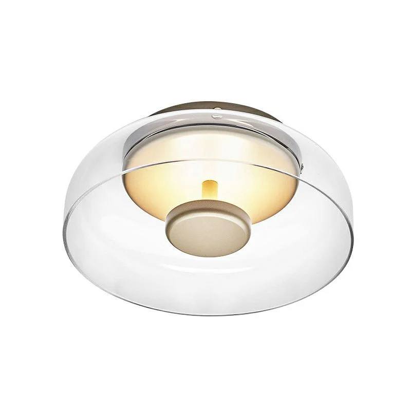 Modern Glass Design LED Ceiling Light - Crystal Shine