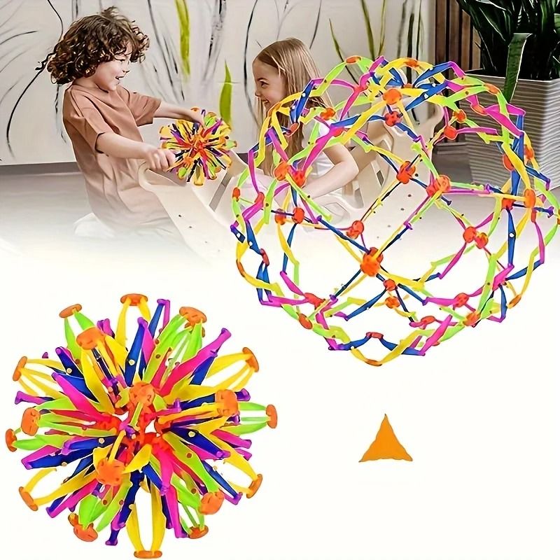 Expandable Sensory Play Sphere for Hands-On Activities – Collapsible Design