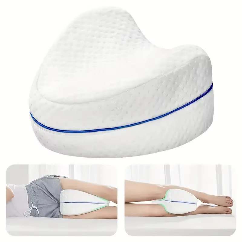 Set of 2 Washable Contour Pillowcases with Zipper in White