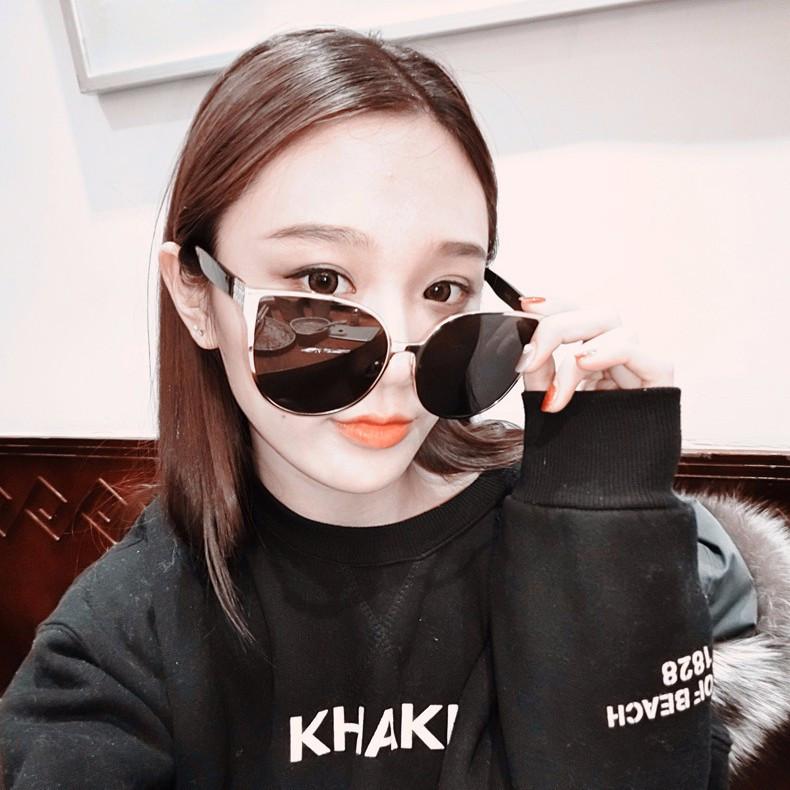 Aviator Style Cat Eye Sunglasses