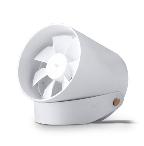 Compact USB Fan with Touch Control – Dual Blade Portable Cooler