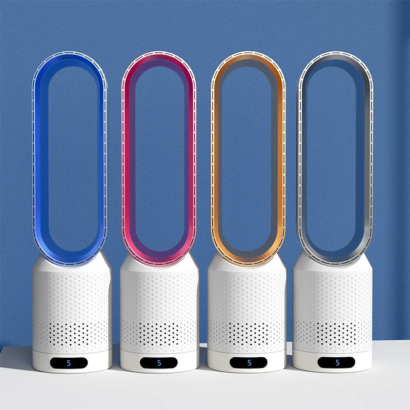 Slim Oscillating Tower Fan with Air Purifier and Ionizer – 3-in-1 Home Cooling Solution for Bedroom and Office