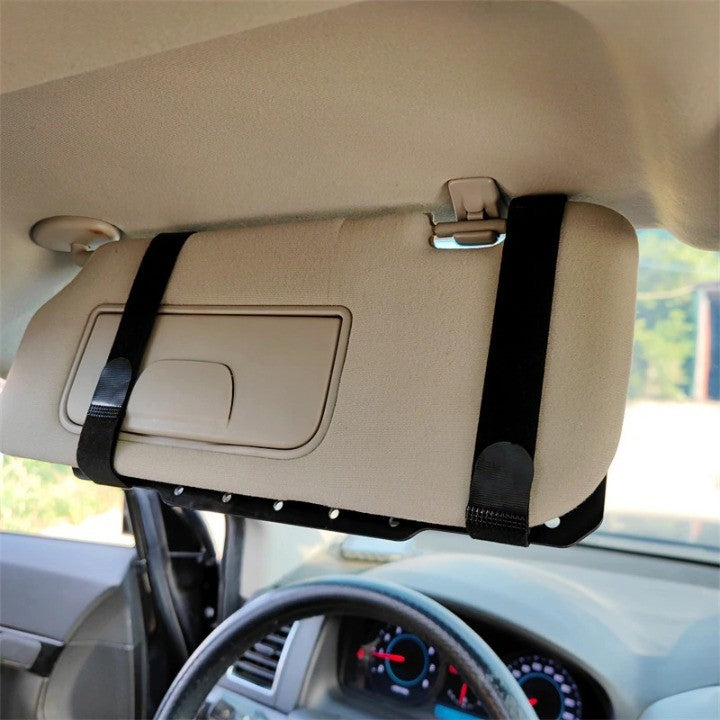 Tactical Sun Visor Organizer – ABS Plastic Storage Solution