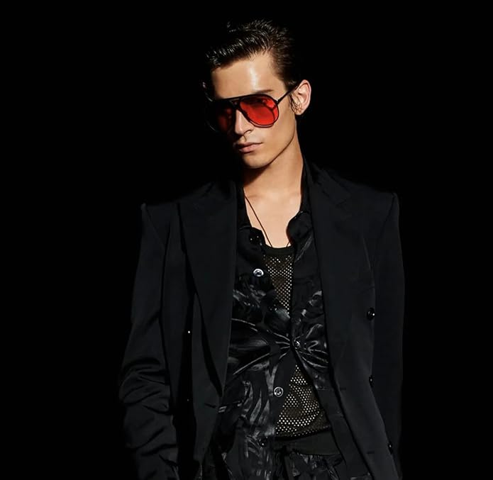 Retro Oversized Sunglasses – UV400 Protection Aviator Style