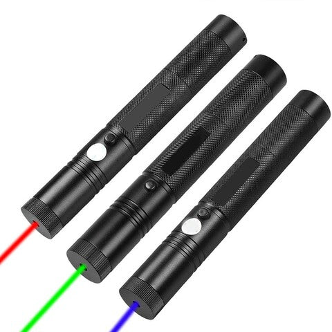 USB Rechargeable Laser Pointer with Focus Adjustment