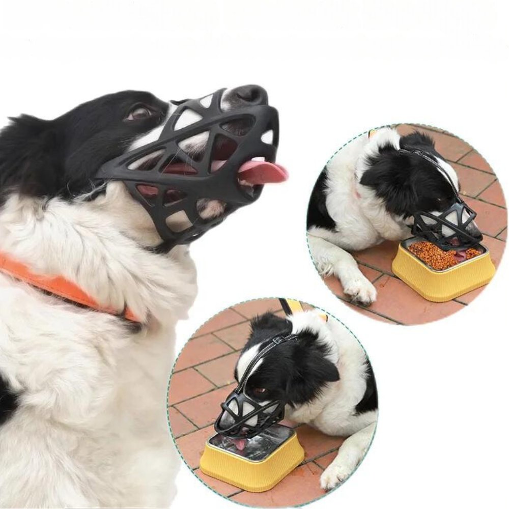 Adjustable Basket Muzzle for Dogs | Anti-Bark and Anti-Bite Protection