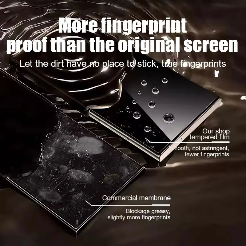 2-Pack Anti-Spy Tempered Glass Screen Protectors – Dust-Free with Alignment Kit