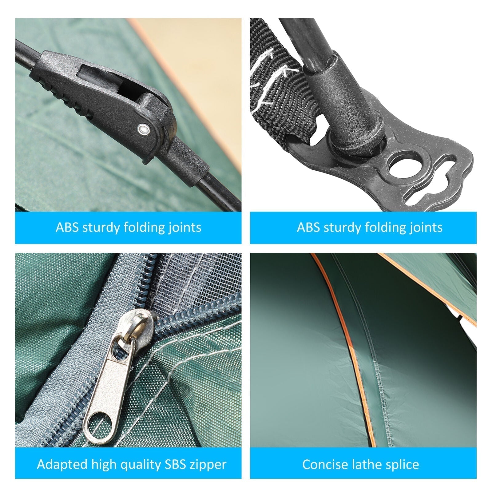 Instant Setup Tent for 3-4 Campers – Quick Assembly