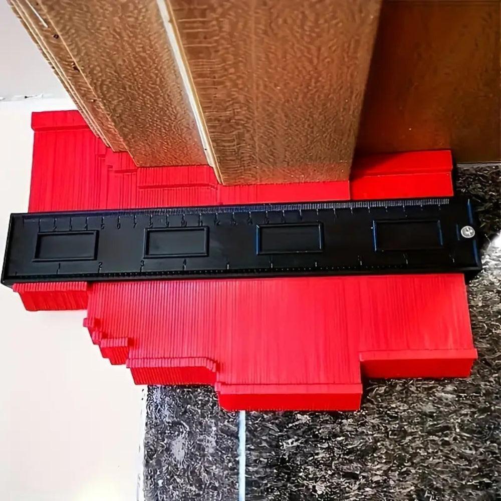 Precision Contour Gauge for Accurate Floor Covering Cuts