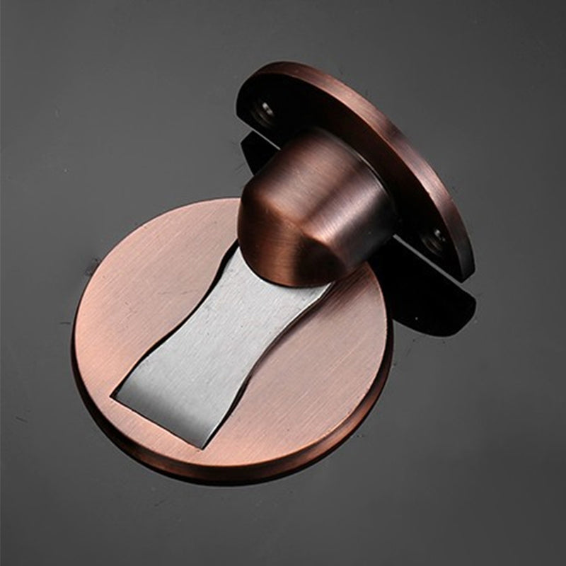 Stainless Steel Door Stopper with Invisible Magnetic Design