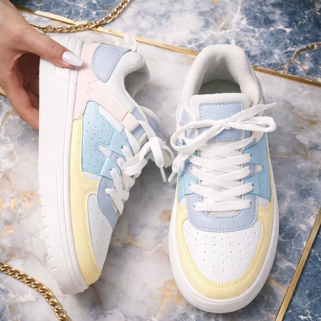 Vibrant Women's Sneakers | Lightweight Casual Footwear
