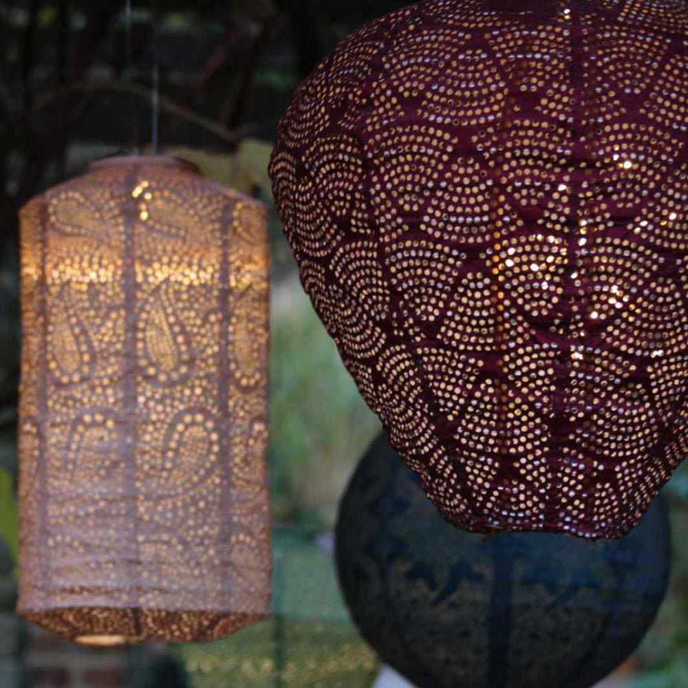 LED Solar Lantern in Hot Air Balloon Shape
