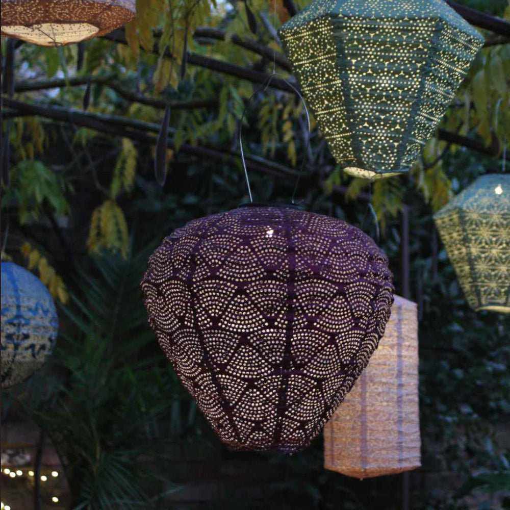 LED Solar Lantern in Hot Air Balloon Shape
