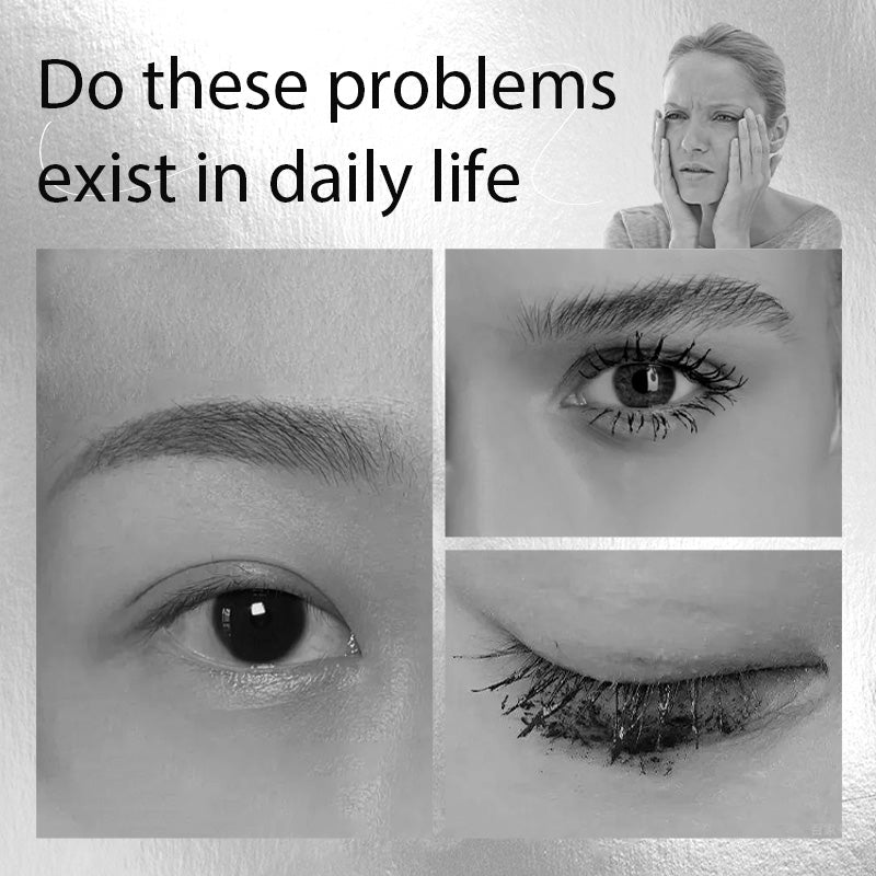 Waterproof 3D Curling Fiber Mascara – Metal Brush for Volume & Lift