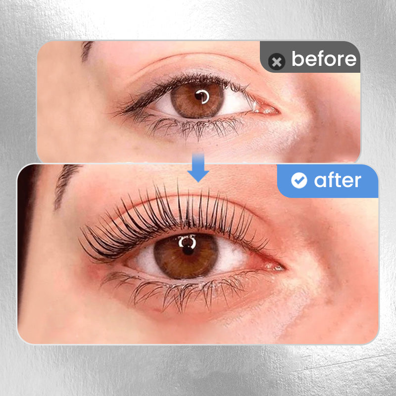 Waterproof 3D Curling Fiber Mascara – Metal Brush for Volume & Lift