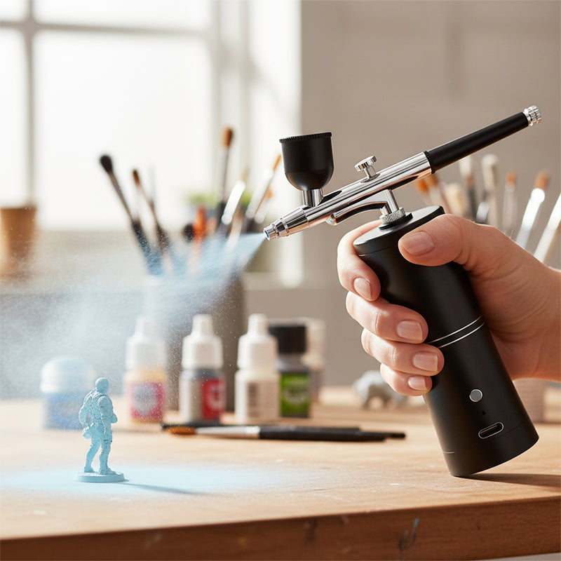Precision Nozzle Airbrush Gun – Wireless Design