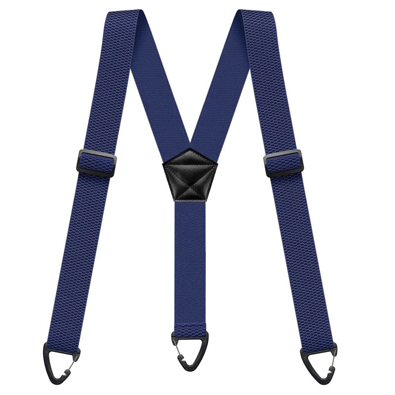 Adjustable X-Back and Y-Shape Hook Clip Suspenders for Men