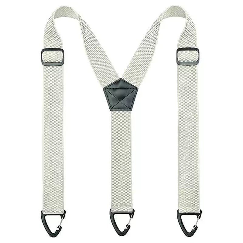 Adjustable X-Back and Y-Shape Hook Clip Suspenders for Men