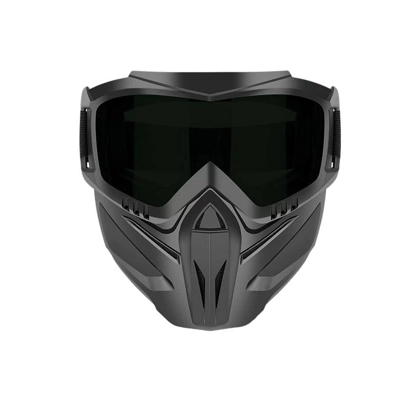 Face Shield for Welding with Removable Goggles and Air Vents