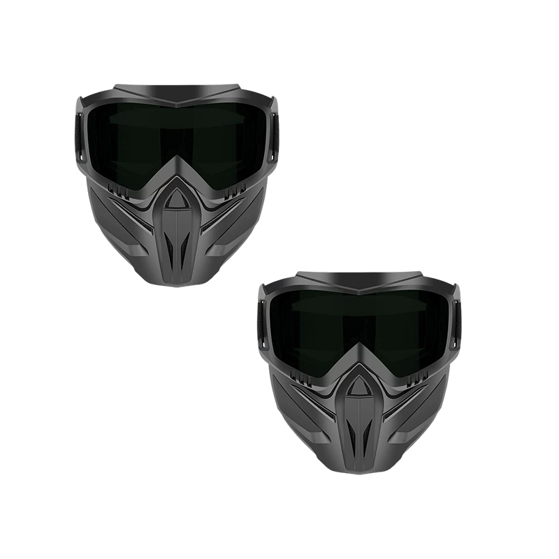 Face Shield for Welding with Removable Goggles and Air Vents