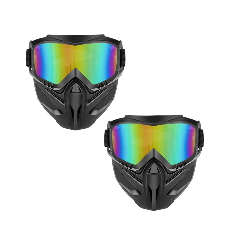Face Shield for Welding with Removable Goggles and Air Vents