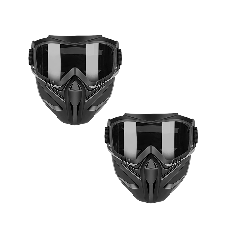Face Shield for Welding with Removable Goggles and Air Vents
