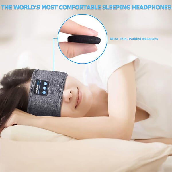 Bluetooth Sleep Headphones with USB Charging Capability