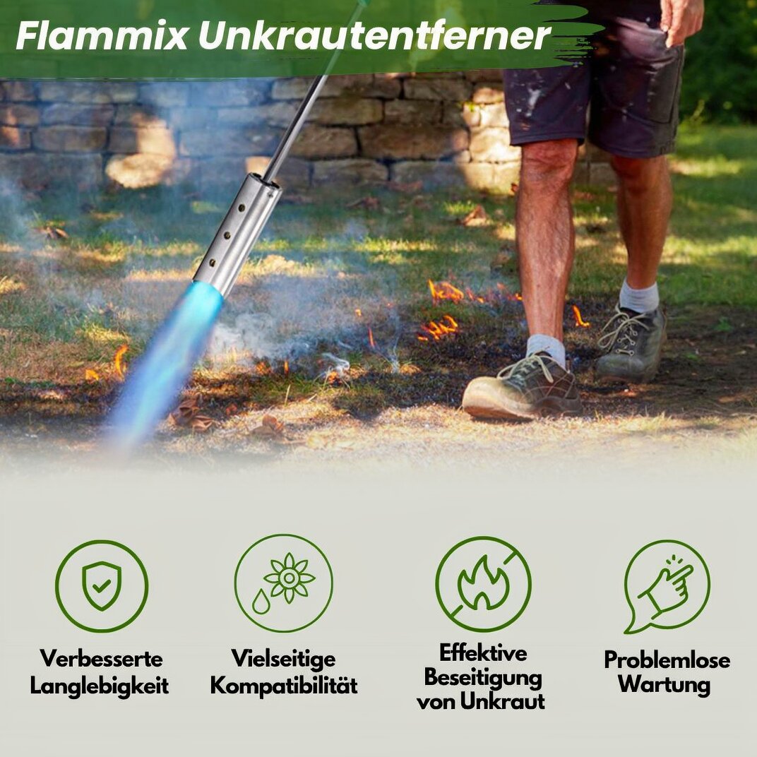 EcoFlame Weed Eliminator | Chemical-Free Heat Treatment Tool
