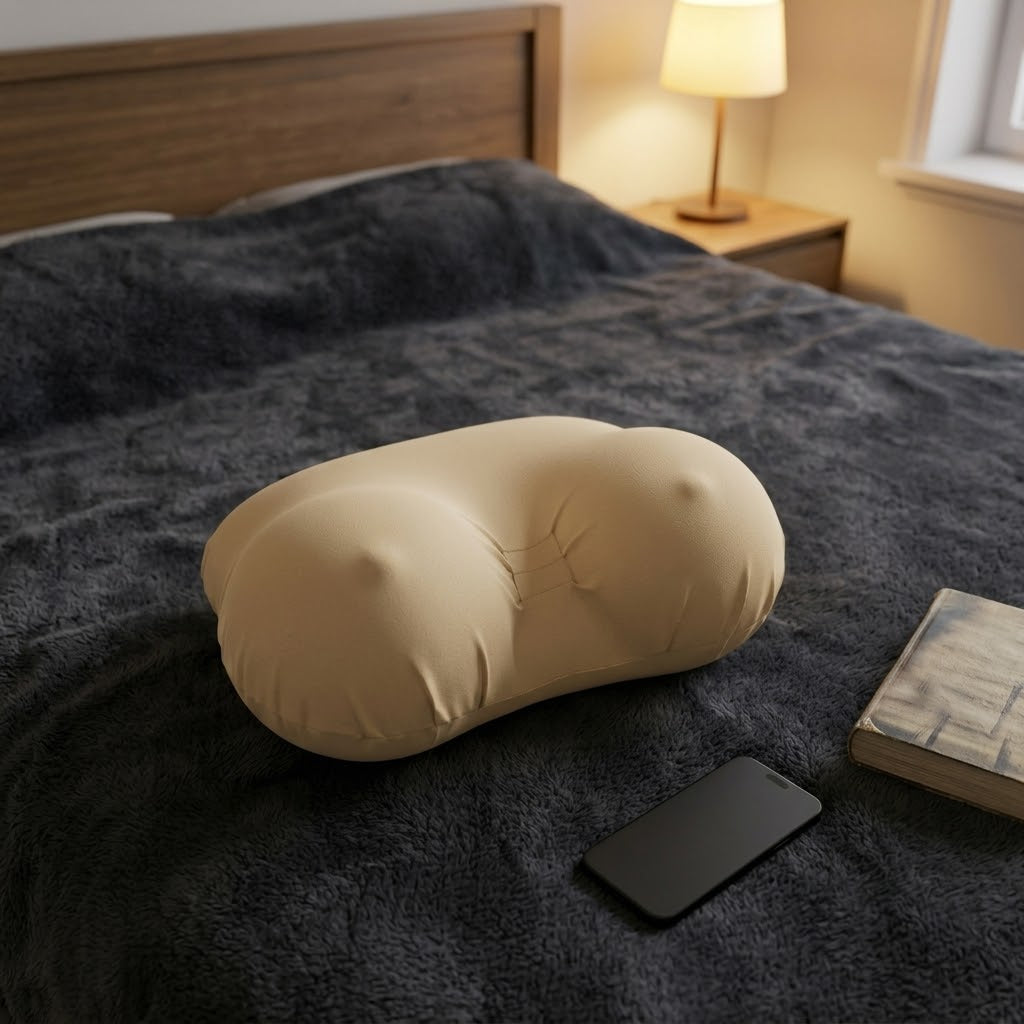 Memory Foam Comfort Pillow with Washable Cover