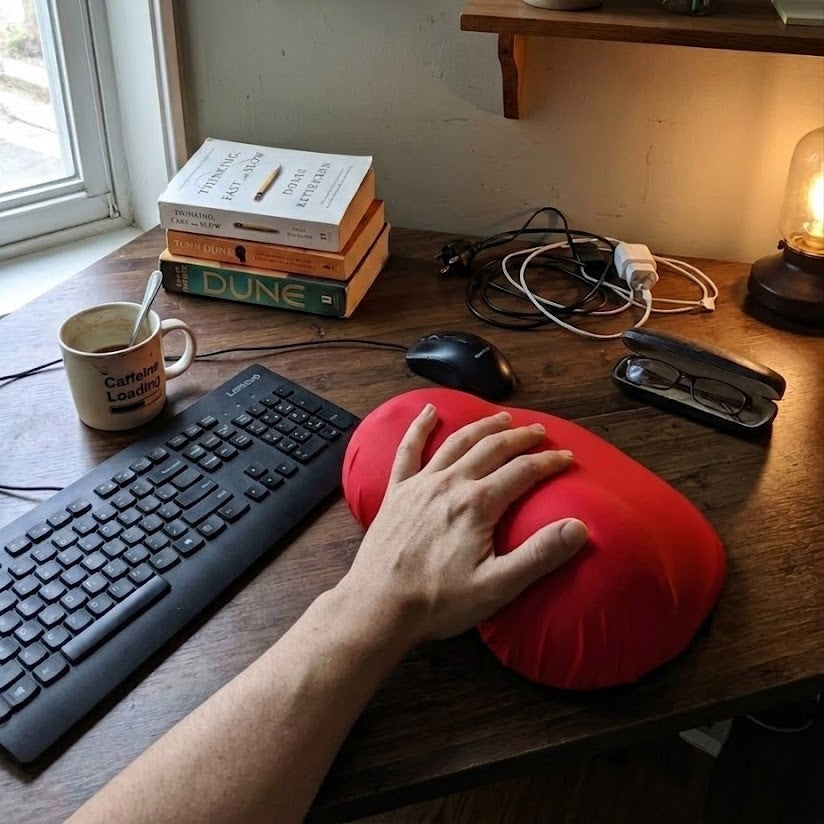 Memory Foam Comfort Pillow with Washable Cover