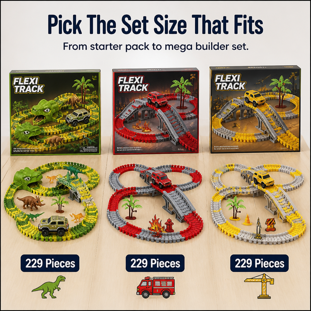 FlexiTrack™ — Ignite Boundless Creativity and Build Adventures That Last