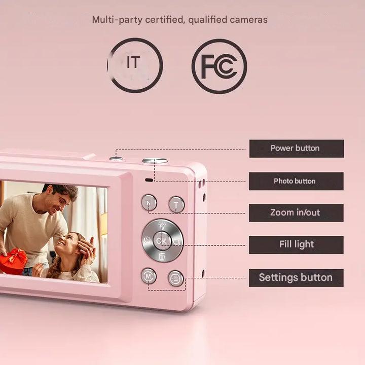 Retro Digital Camera for Photography Enthusiasts