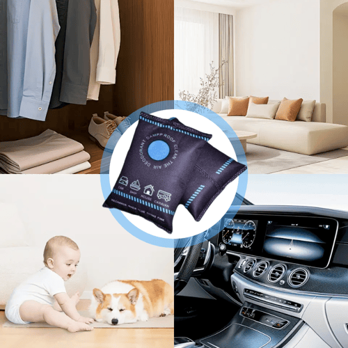Color Indicator Moisture Absorber – Reusable Dehumidifier