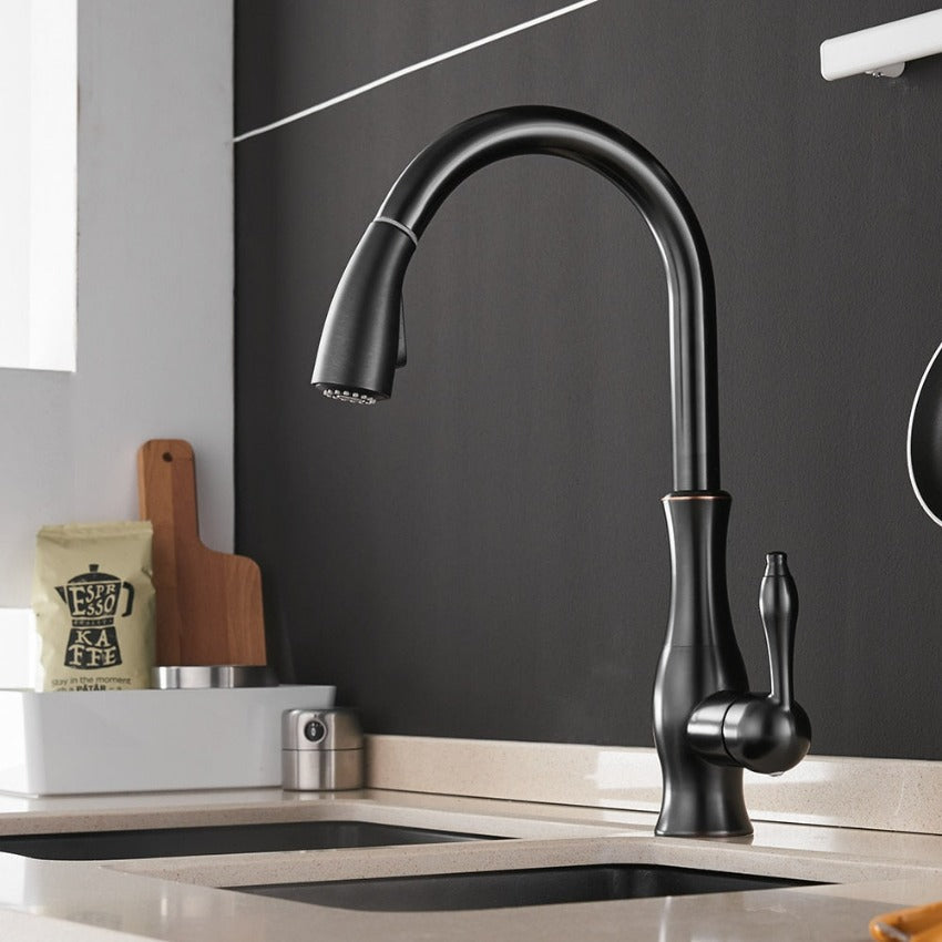 Versatile Kitchen Faucet | Pull-Down Sink Mixer | HomeFlow
