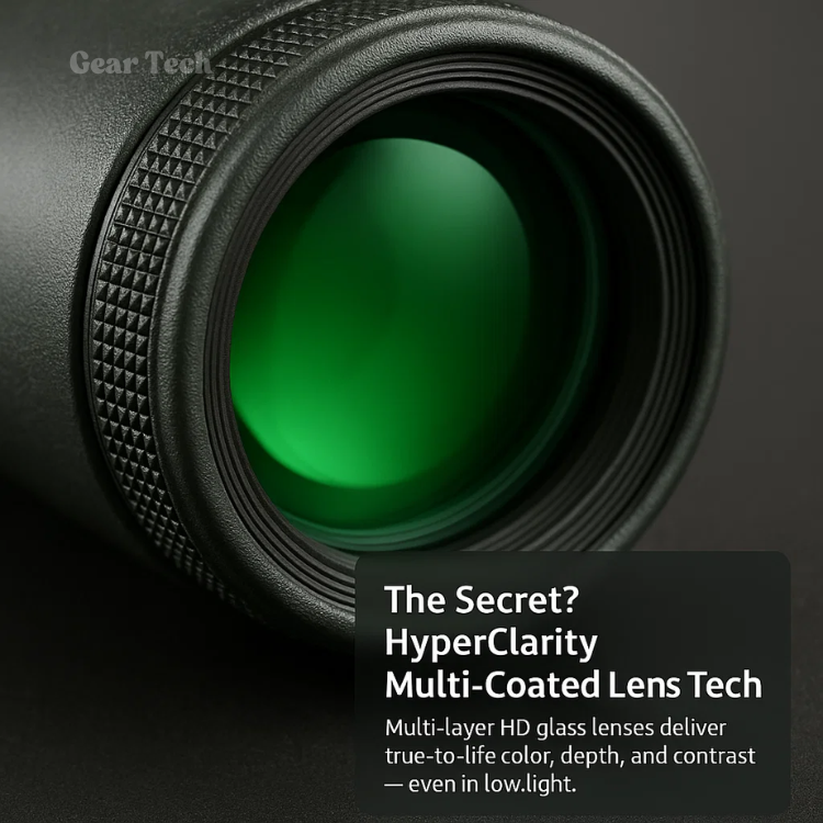 Compact 600x Zoom Monocular with HD Lens – Lightweight Scope for Travel, Hiking & Wildlife