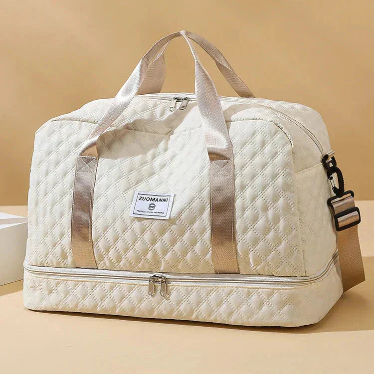 Travel Tote with Separate Shoe Storage – Stay Organized