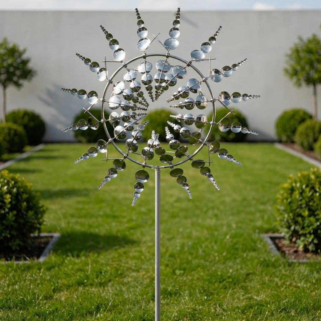 Garden Whirlwind | Elegant Metal Wind Spinner