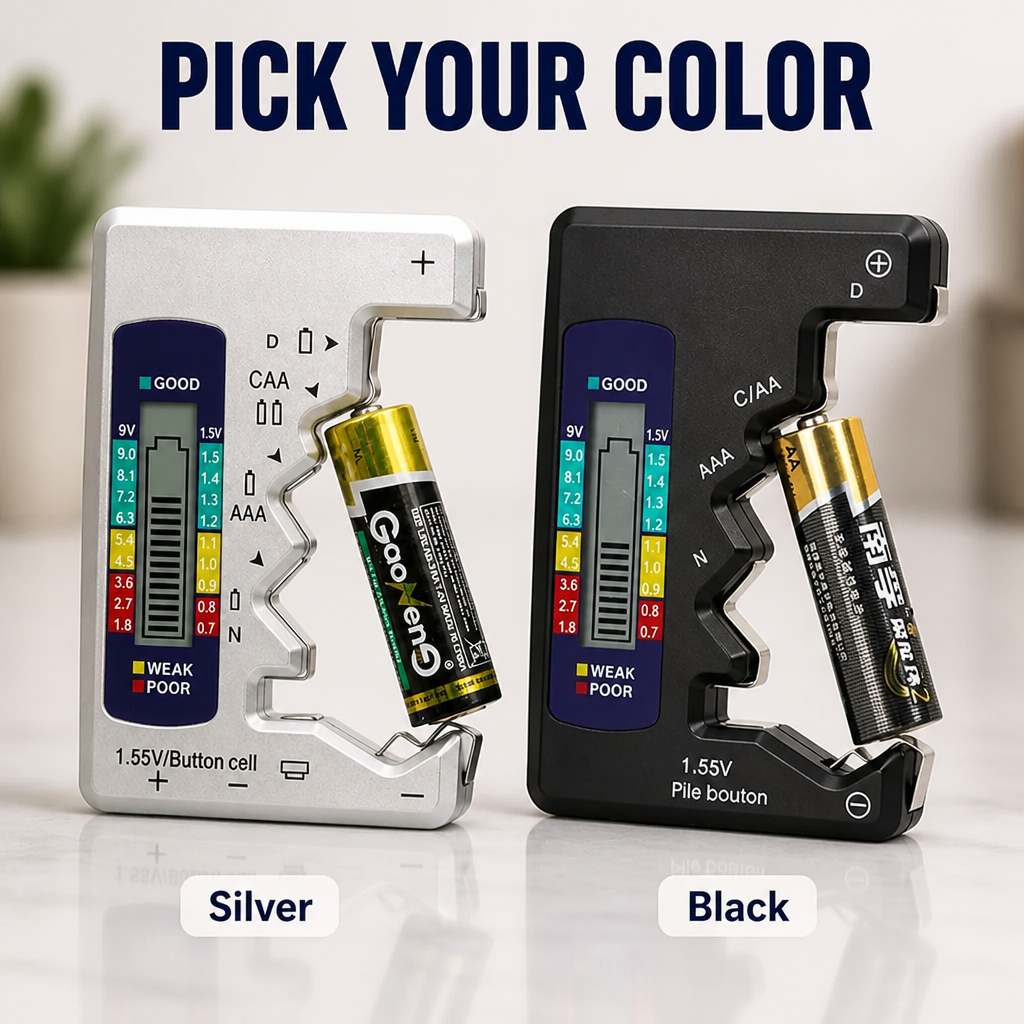 PowerPulse™ — Test Any Battery in Seconds and Stop Tossing Ones That Still Work