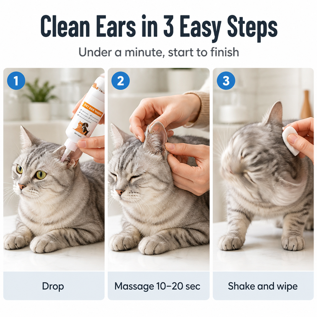 SereniPaw™ — Calm the Itch, Clear the Gunk & Freshen Ears Daily Without the Sting