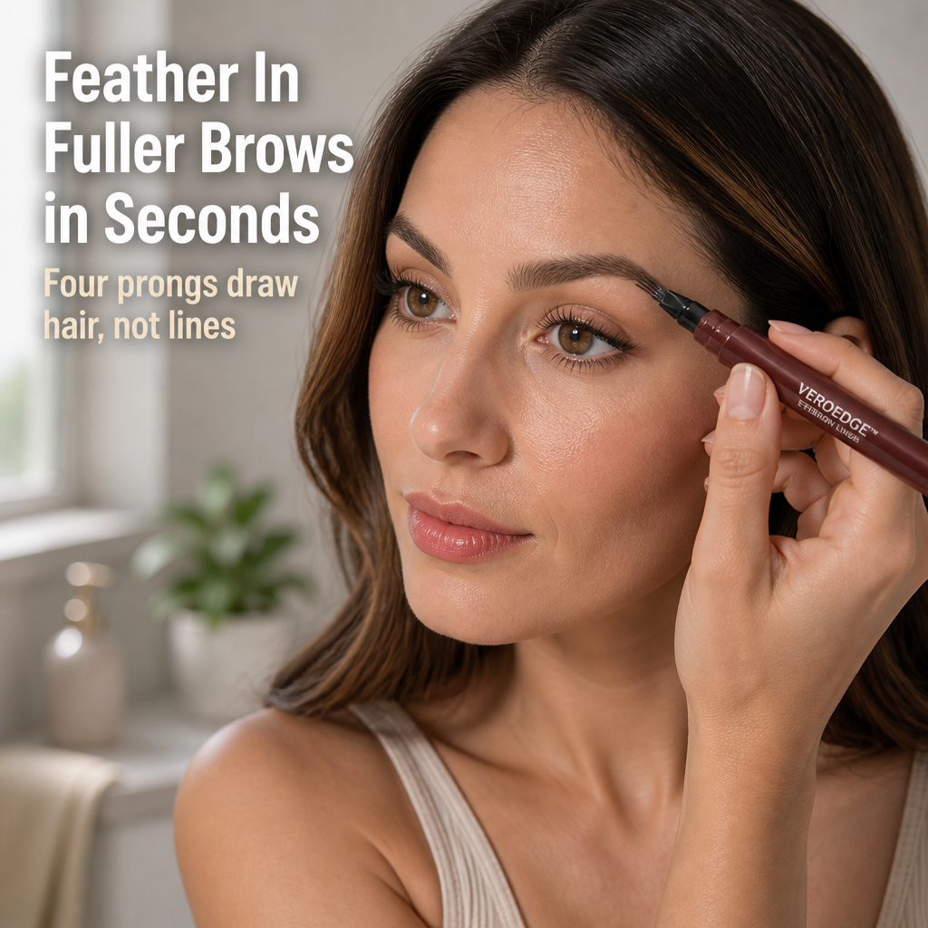 VeroEdge™ — Lock in Flawless Beard and Brow Definition That Never Fades